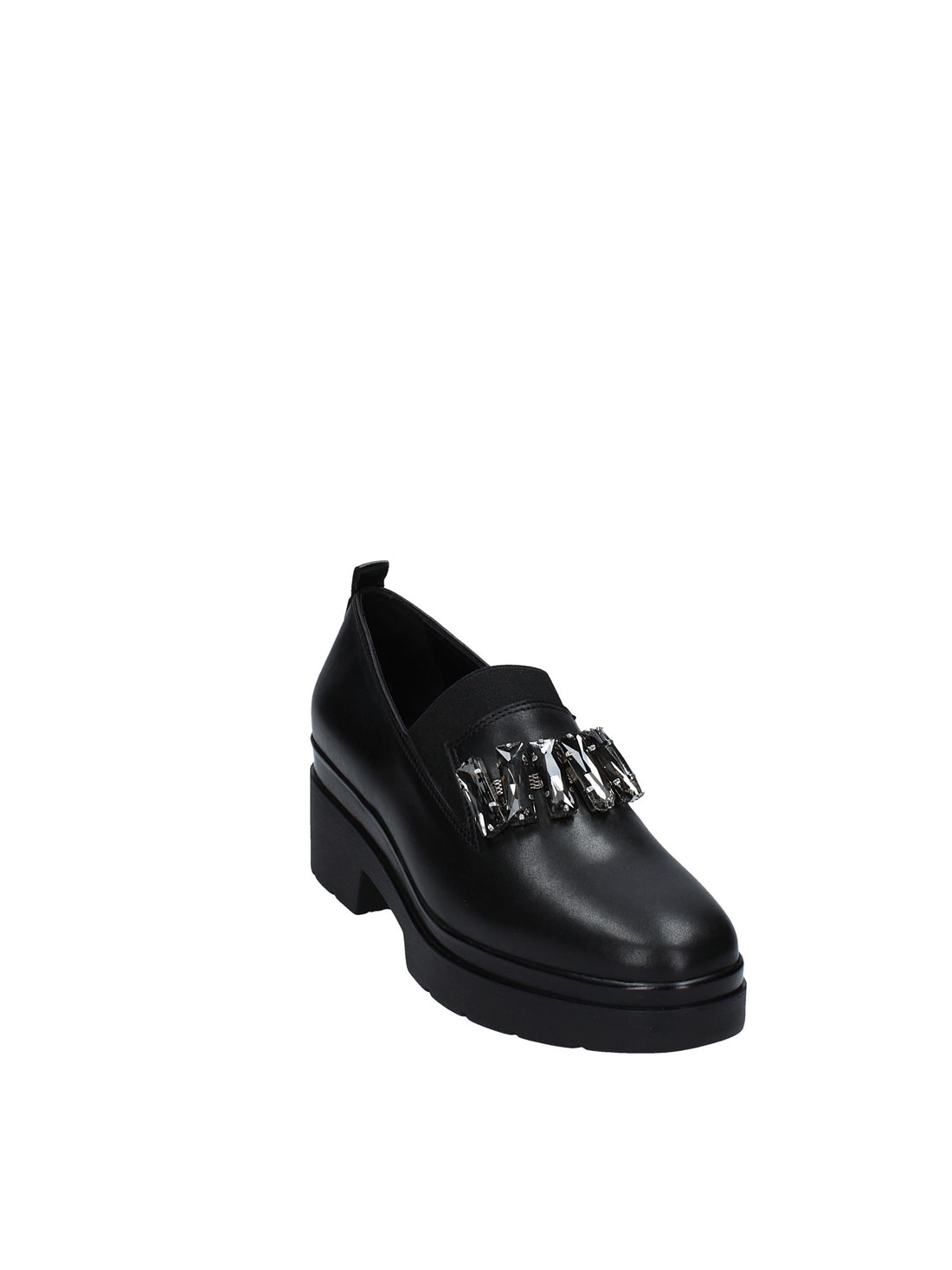 Mocassini Nero Ecopelle Grace Shoes