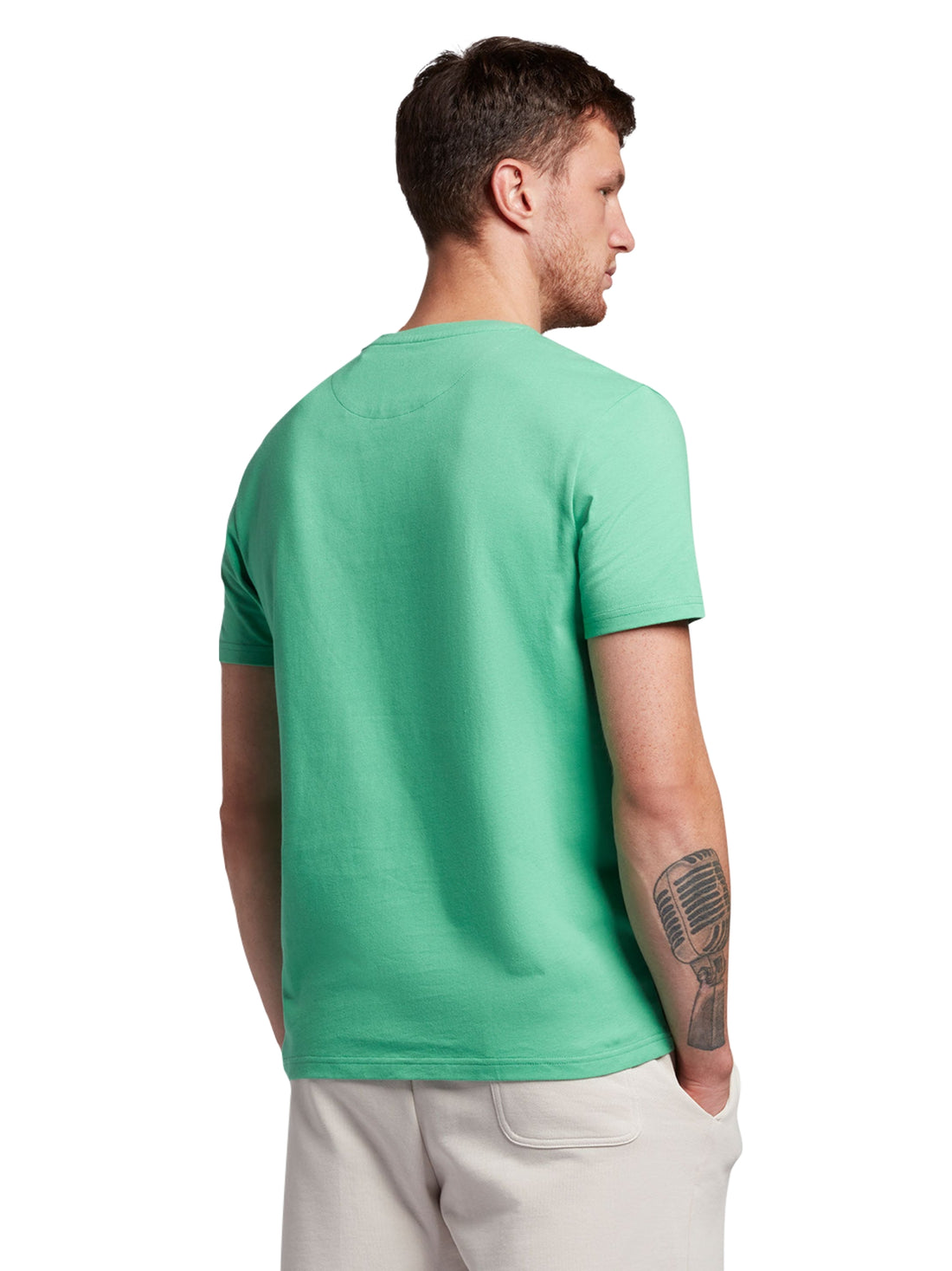 T-shirt Verde Chiaro Lyle & Scott