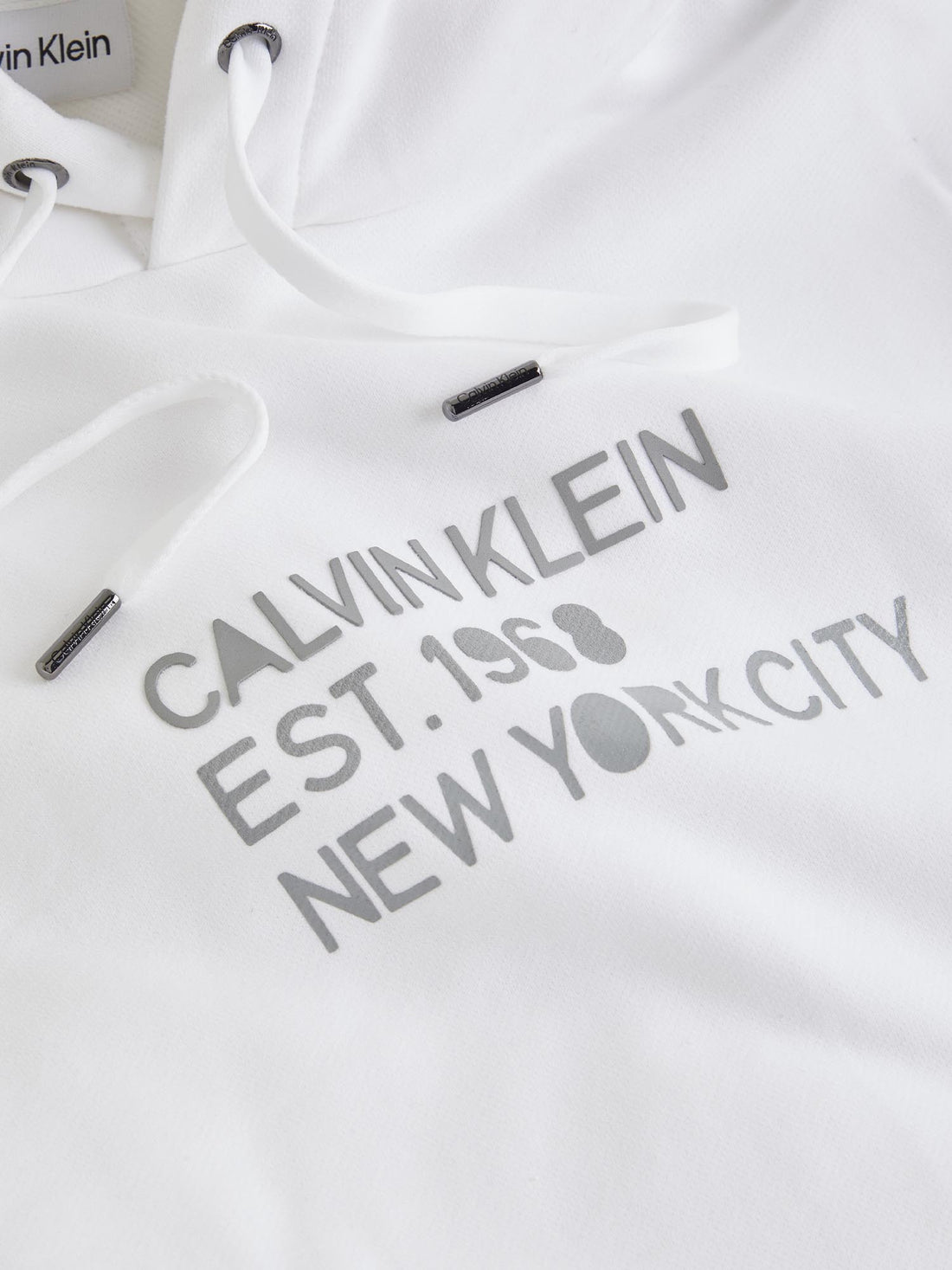 Felpe Bianco Calvin Klein