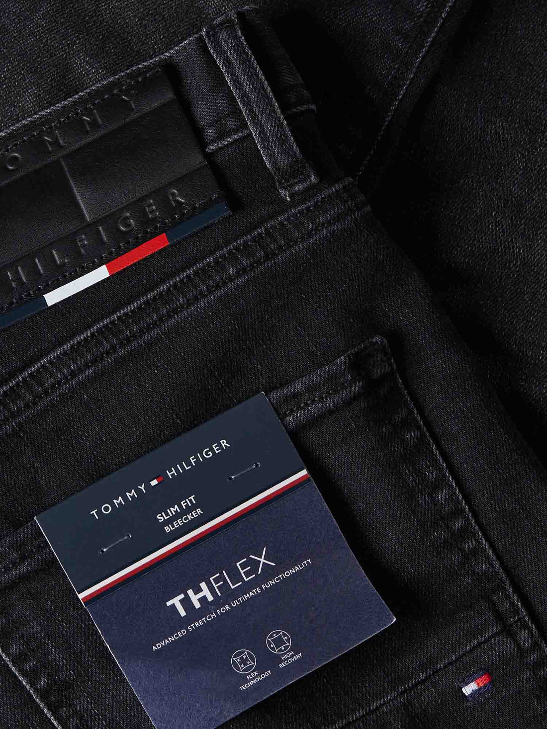 Jeans Nero Tommy Hilfiger