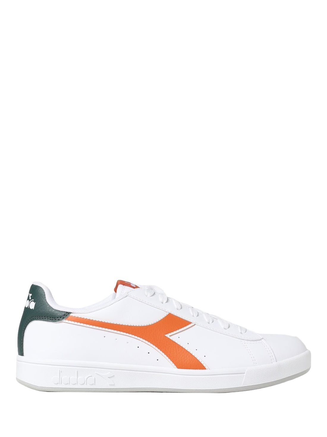 Sneakers Bianco Arancione Diadora