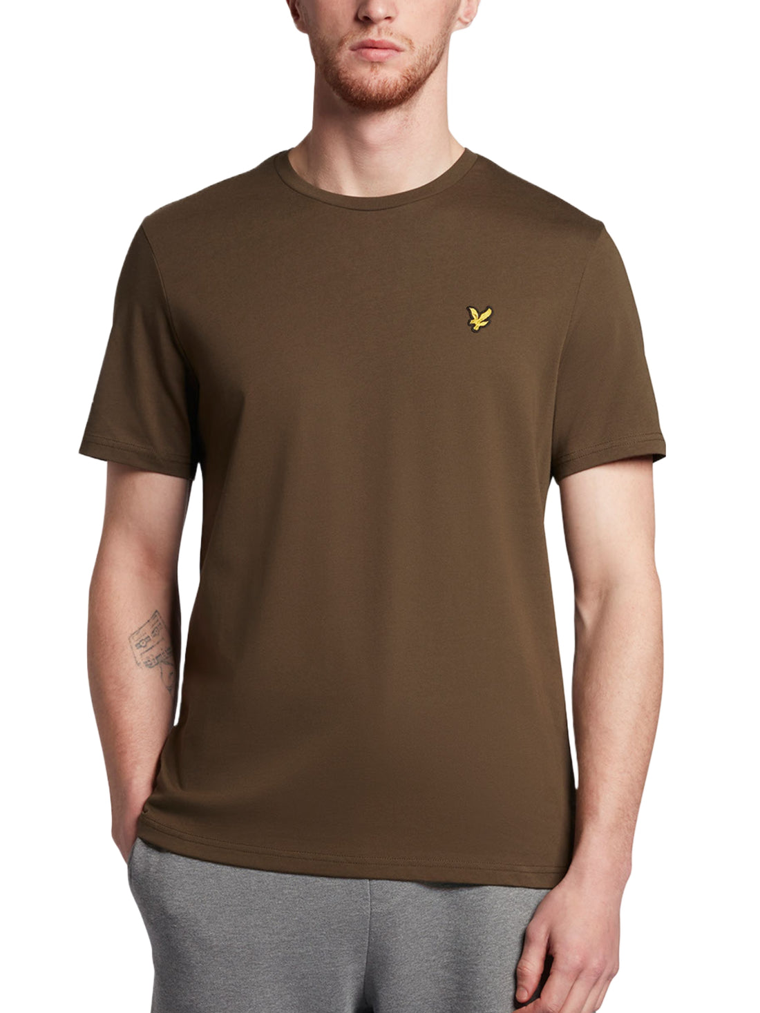 T-shirt Verde Militare Lyle & Scott