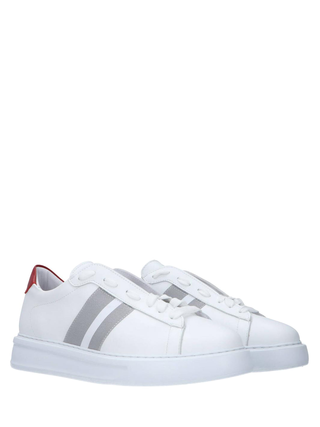 Sneakers Bianco Rosso Exton