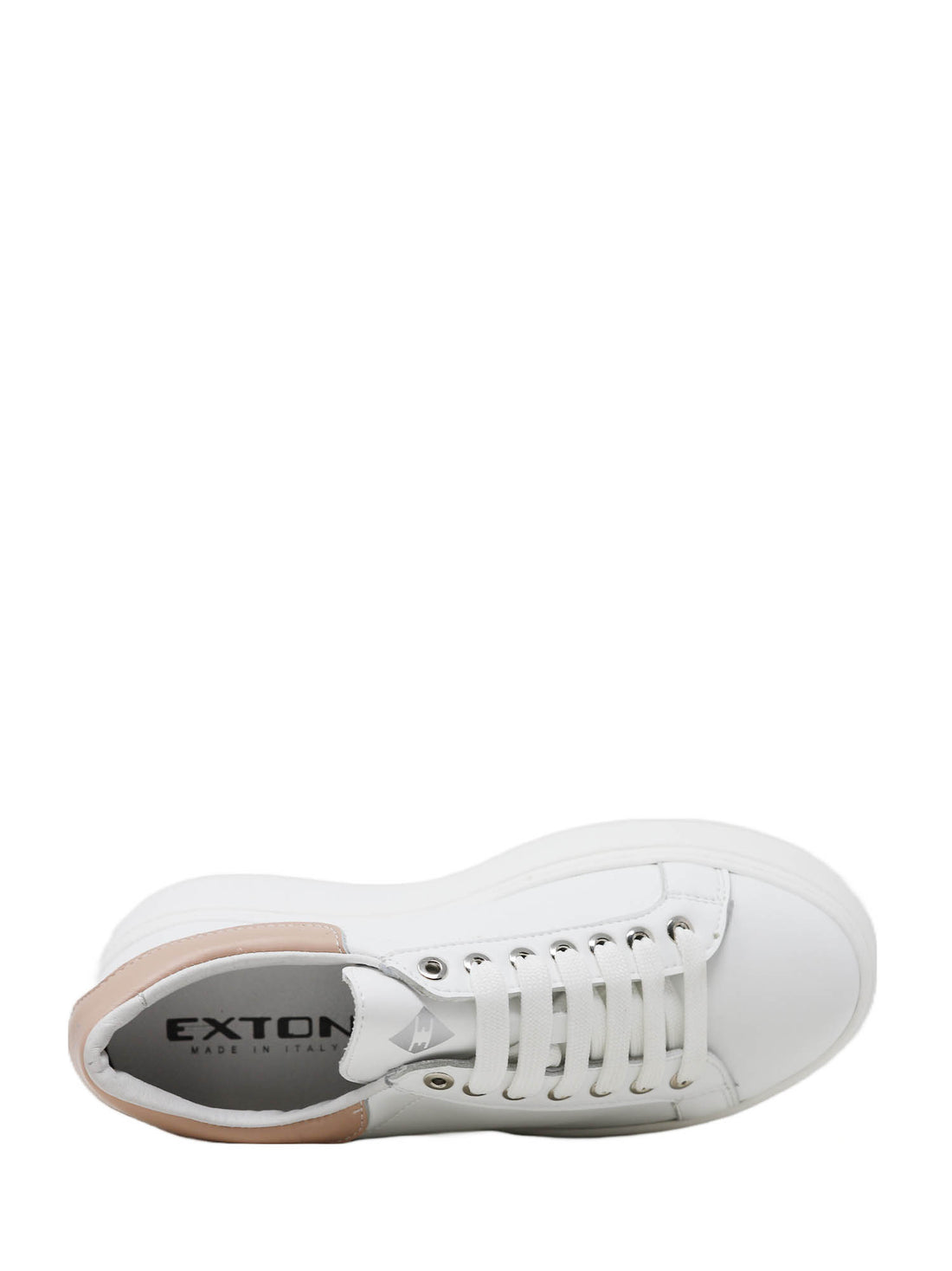 Sneakers Bianco Rosa Exton