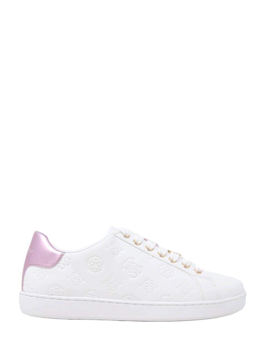 Sneakers Bianco Rosa Guess