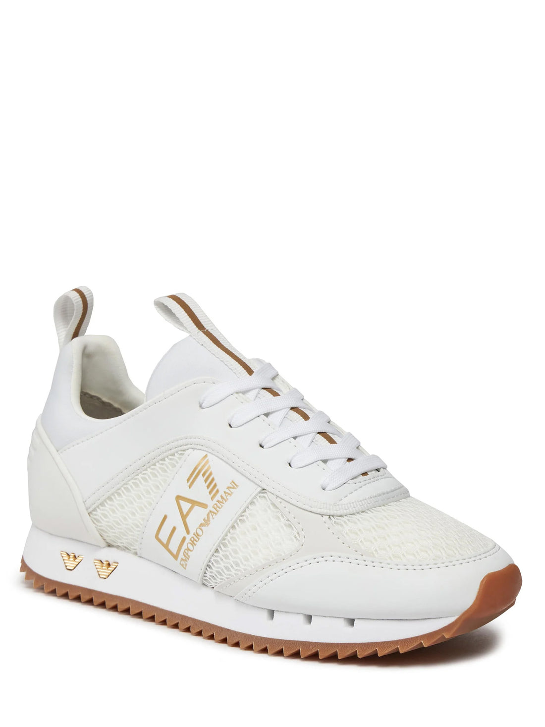 Sneakers Bianco Oro Ea7 Emporio Armani
