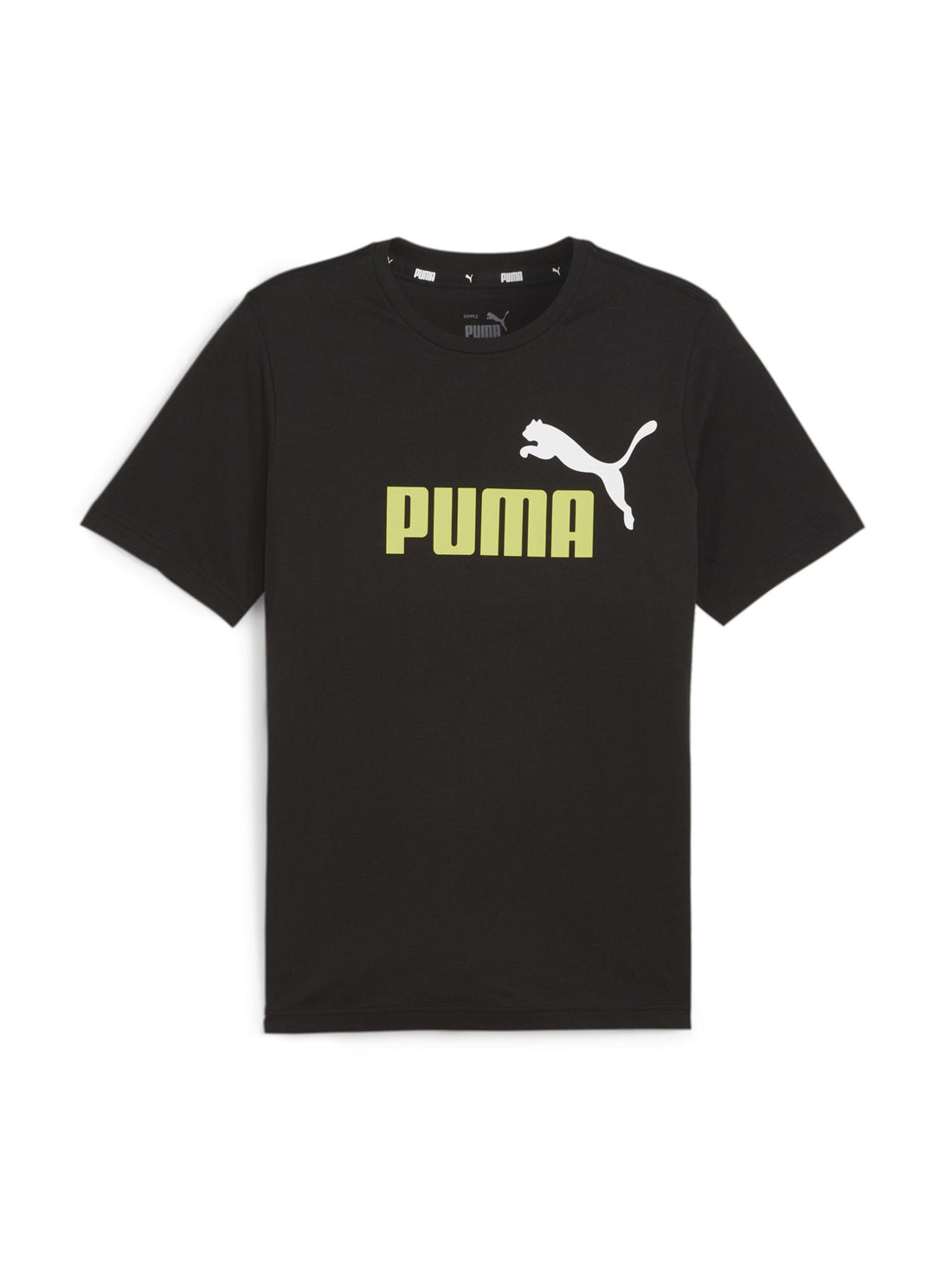 T-shirt Nero Verde Puma