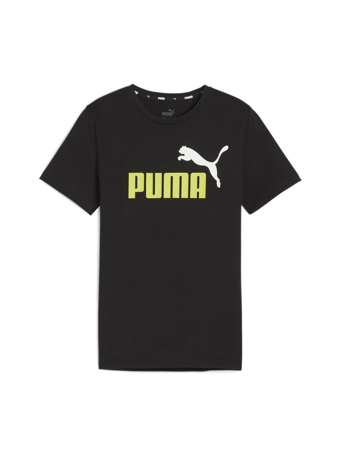T-shirt Nero Verde Puma