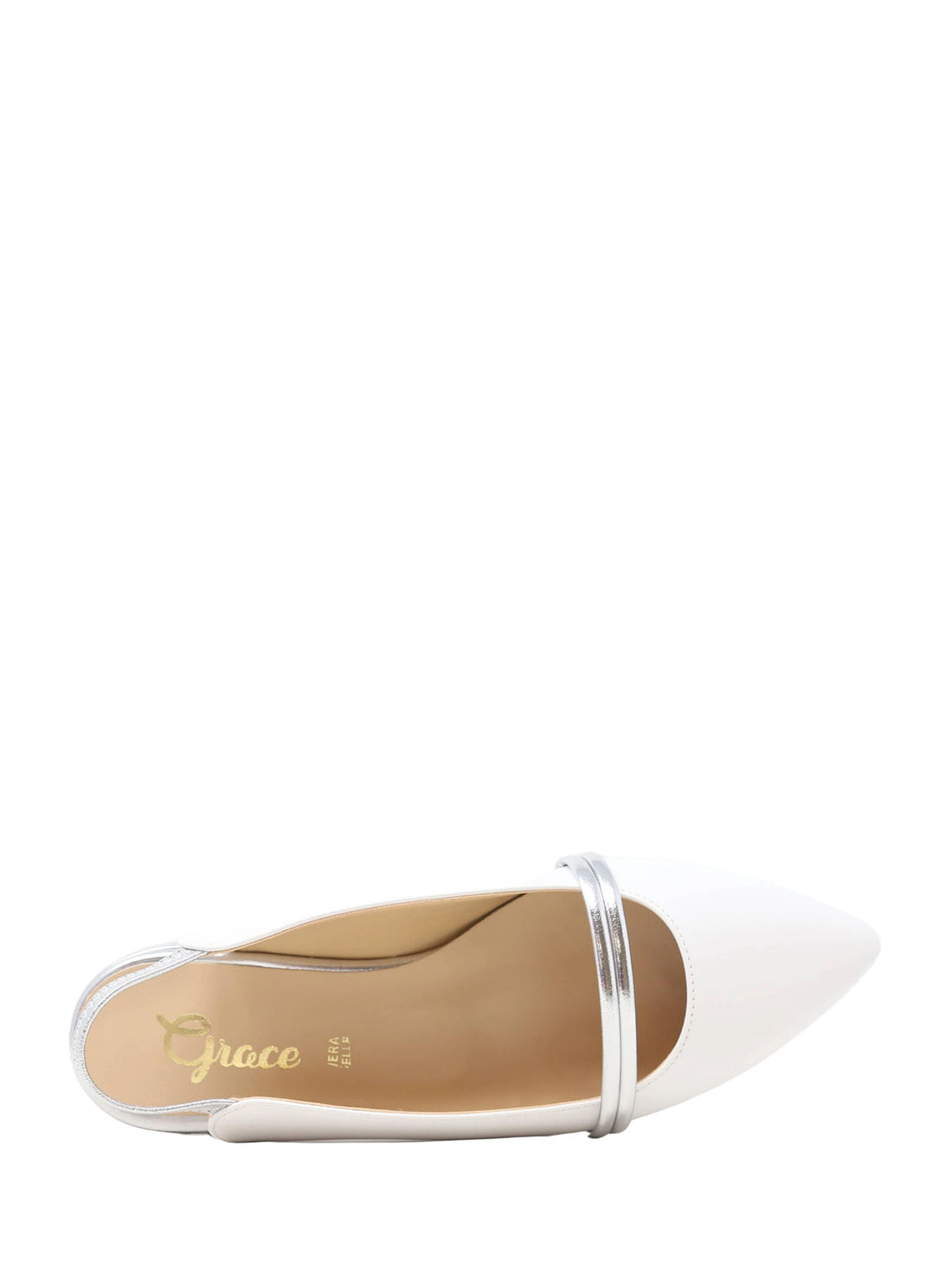 Ballerine Bianco Grace Shoes