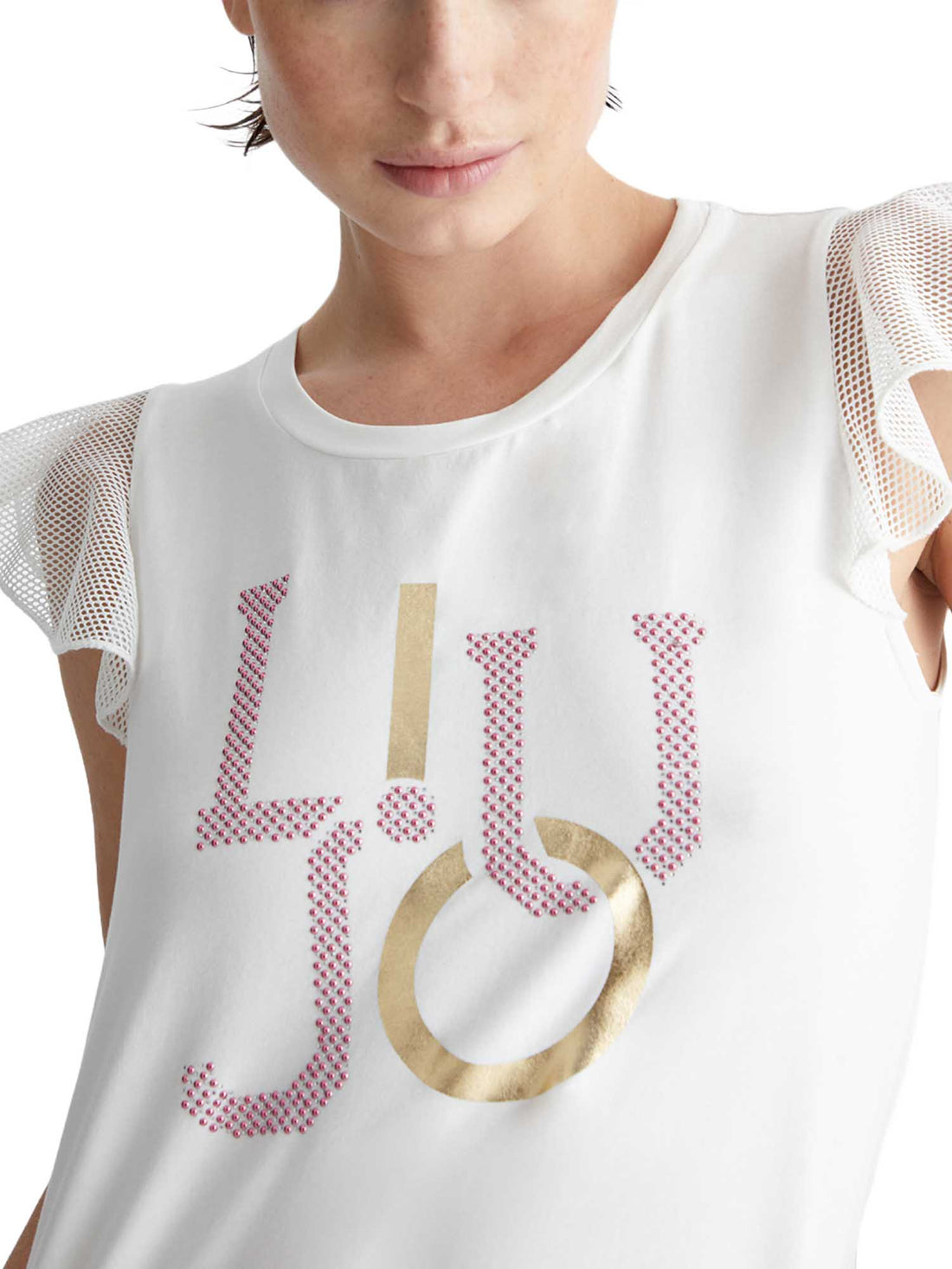 T-shirt Avorio Liu-jo