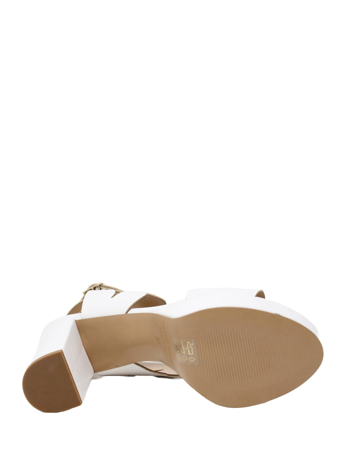 Sandali tacco Bianco Grace Shoes