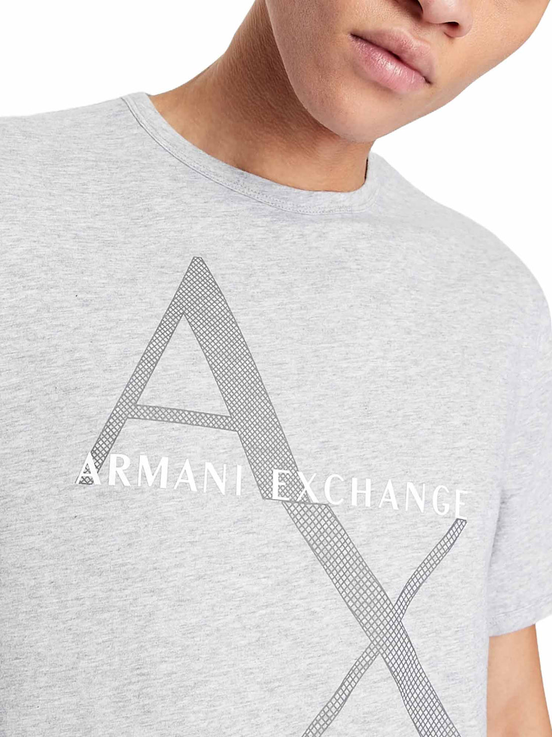 T-shirt Grigio Armani Exchange