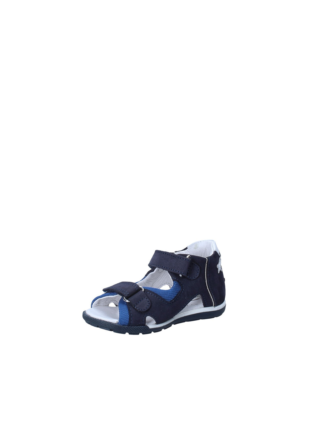 Sandali con strappi Blu Balducci