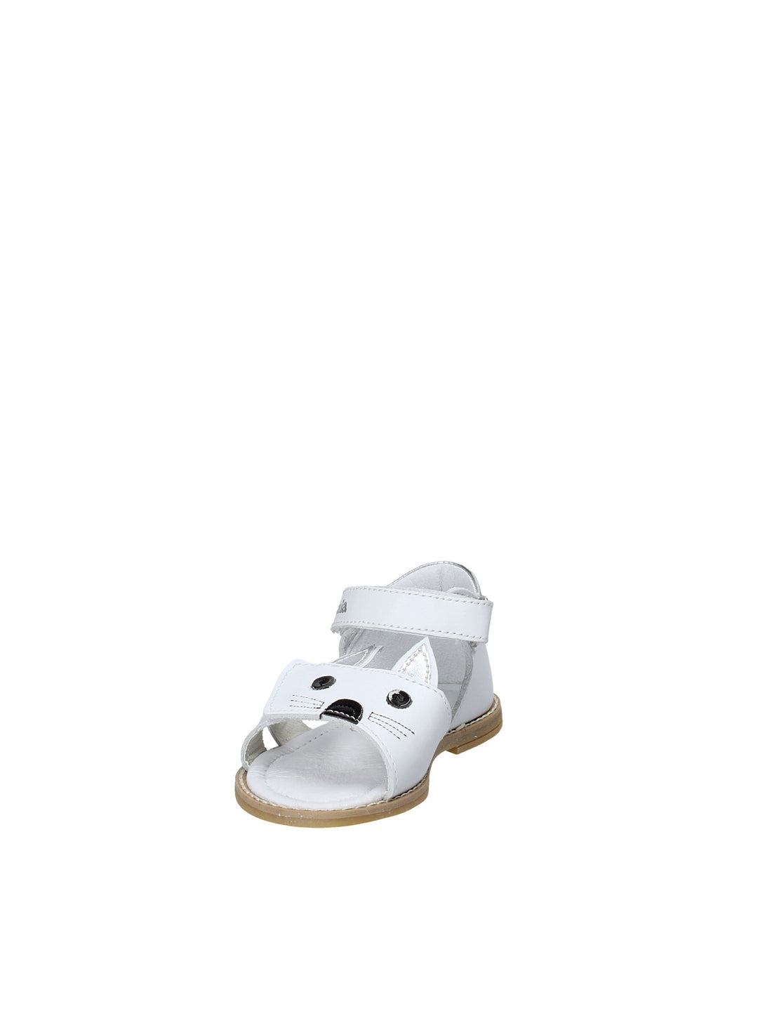 Sandali con strappi Bianco Melania