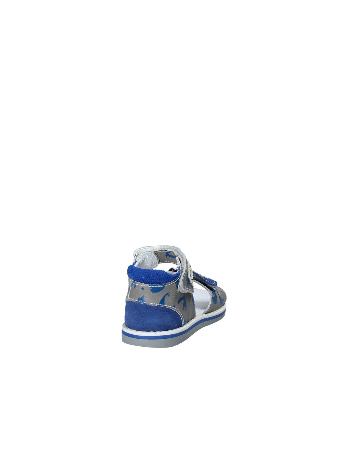 Sandali con strappi Blu Melania