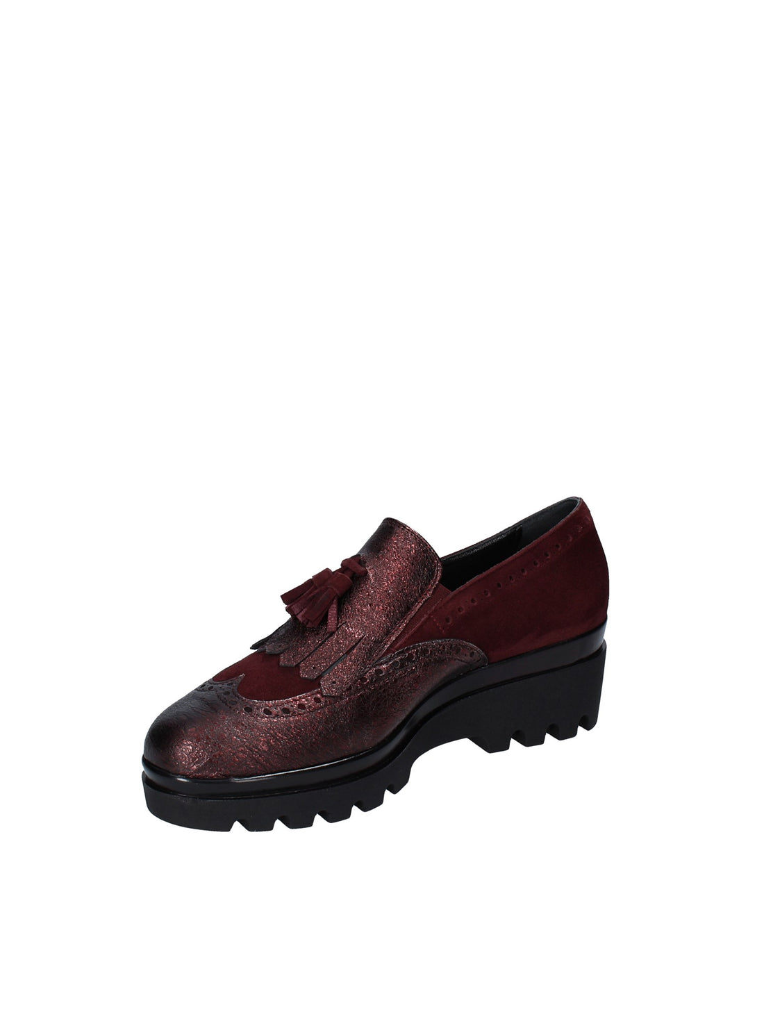 Mocassini Bordeaux Camoscio Grace Shoes