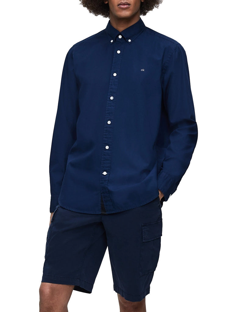 Camicie Blu Calvin Klein