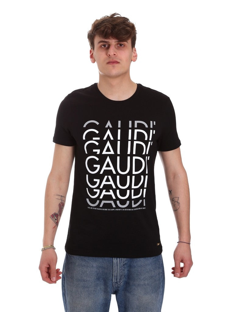 T-shirt Nero Gaudi Jeans