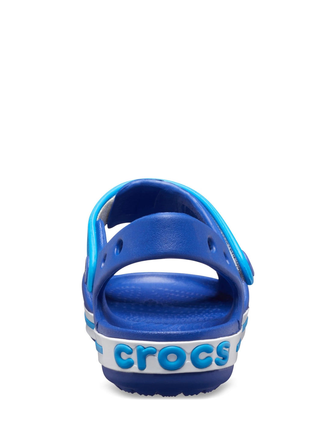 Sandali con strappi Blu Crocs