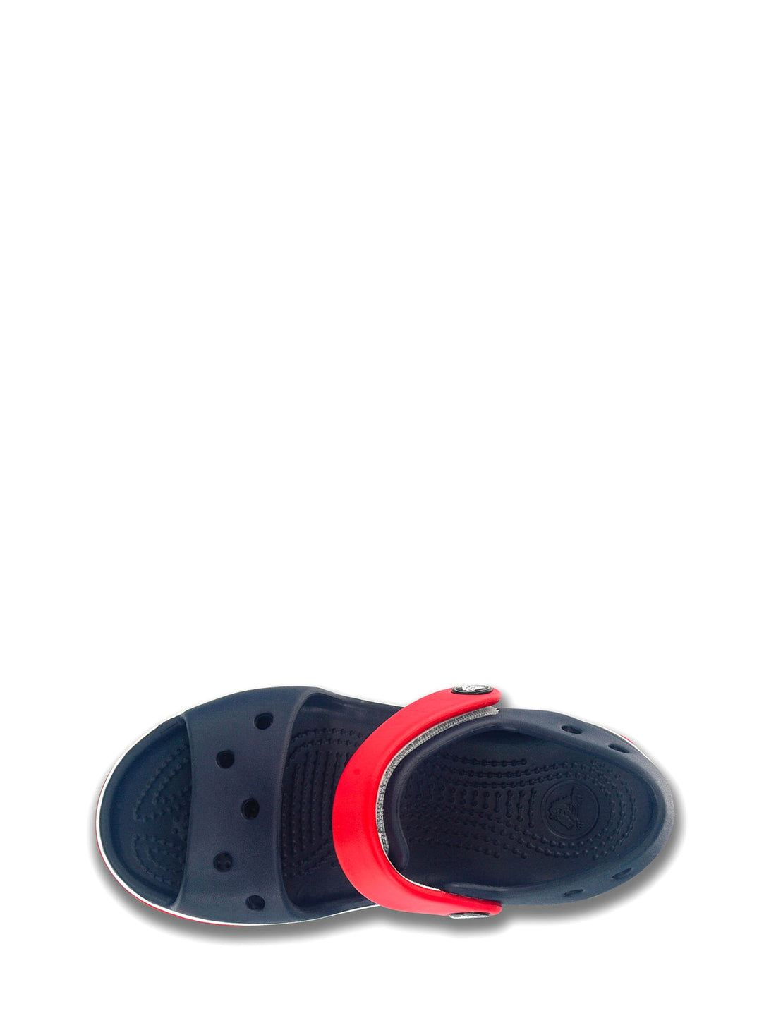 Sandali con strappi Blu Navy Crocs