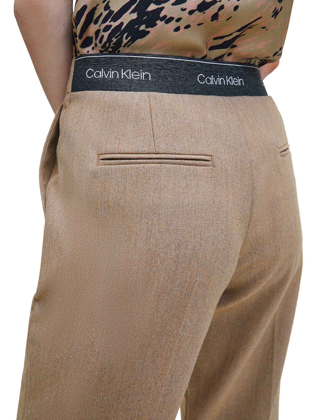 Pantaloni Beige Calvin Klein