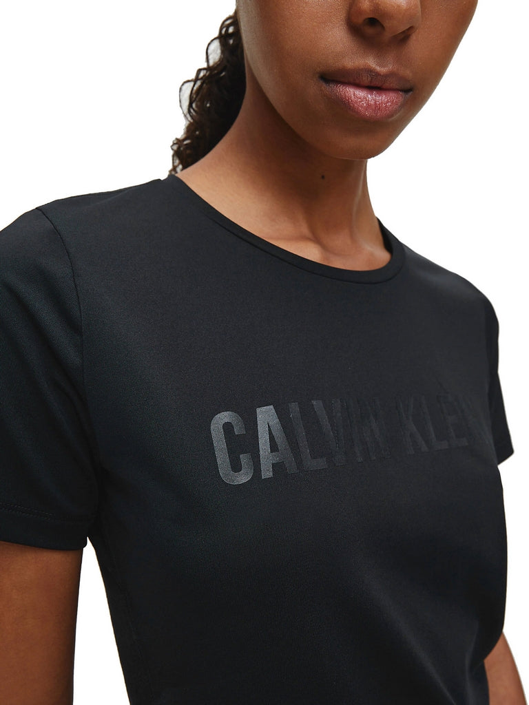 T-shirt Nero Calvin Klein Performance 