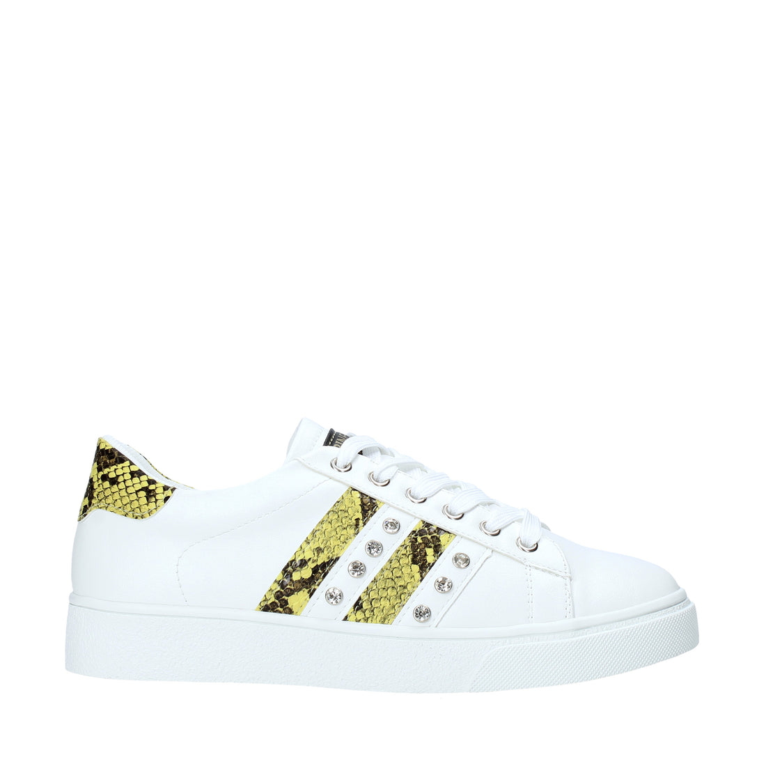 Sneakers Bianco Giallo Gold&gold