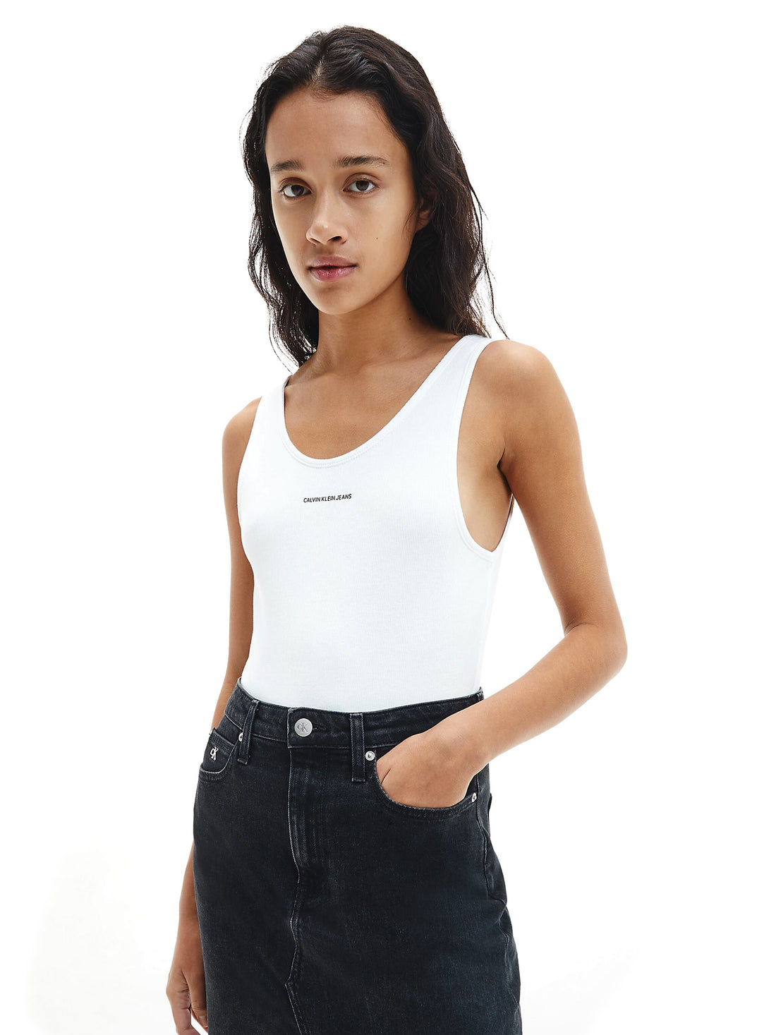 Body Bianco Calvin Klein Jeans