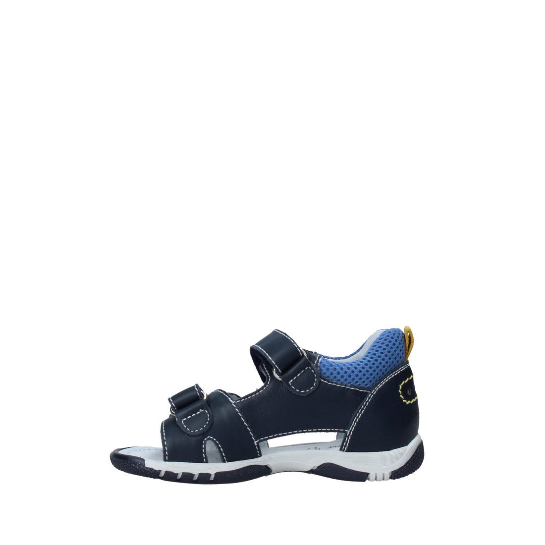 Sandali con strappi Blu Nero Giardini Junior