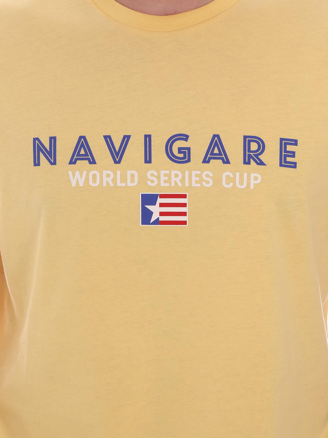 T-shirt Giallo Navigare