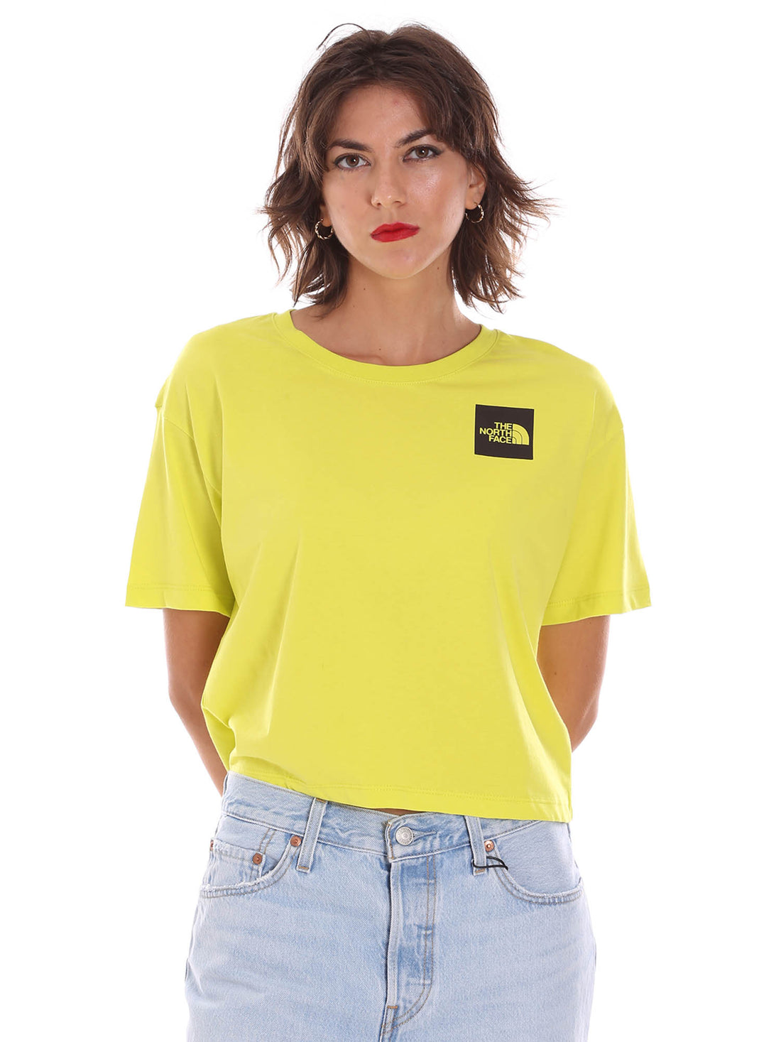 T-shirt Giallo The North Face