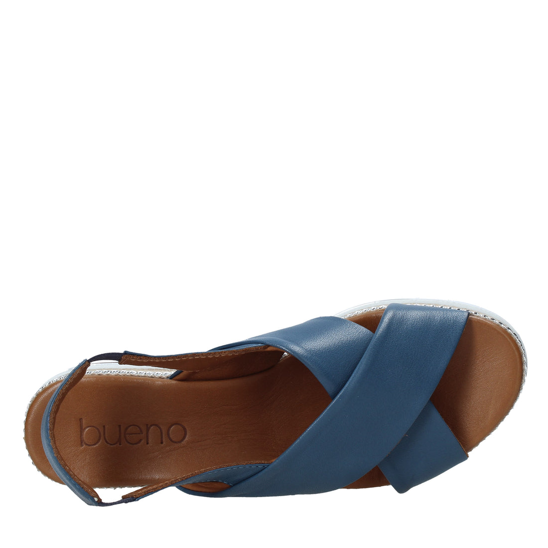 Sandali zeppa Blu Bueno Shoes