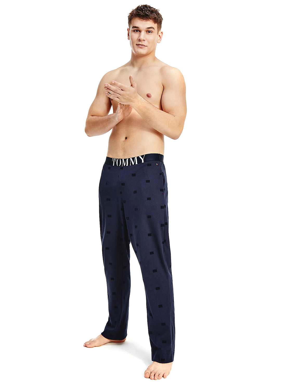 Pantaloni Blu Tommy Hilfiger Underwear