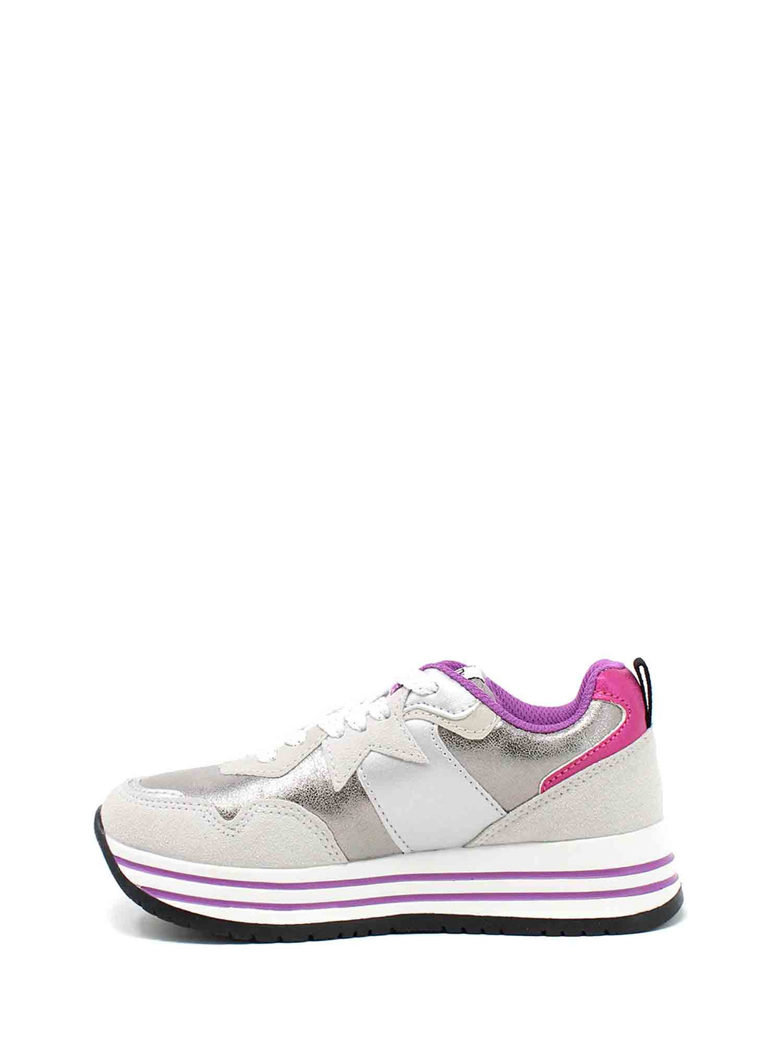 Sneakers Argentato Miss Sixty