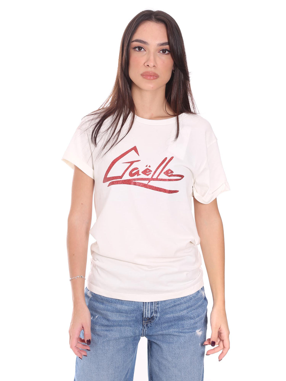 T-shirt Bianco Gaelle