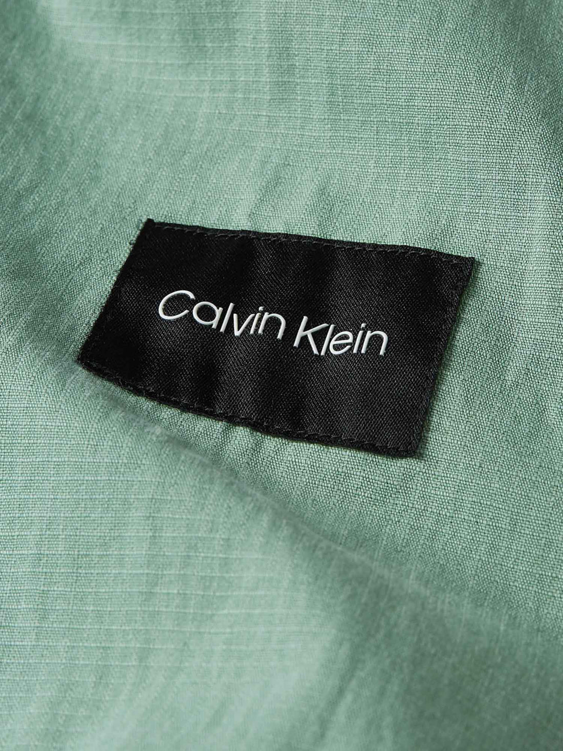 Camicie Verde Calvin Klein