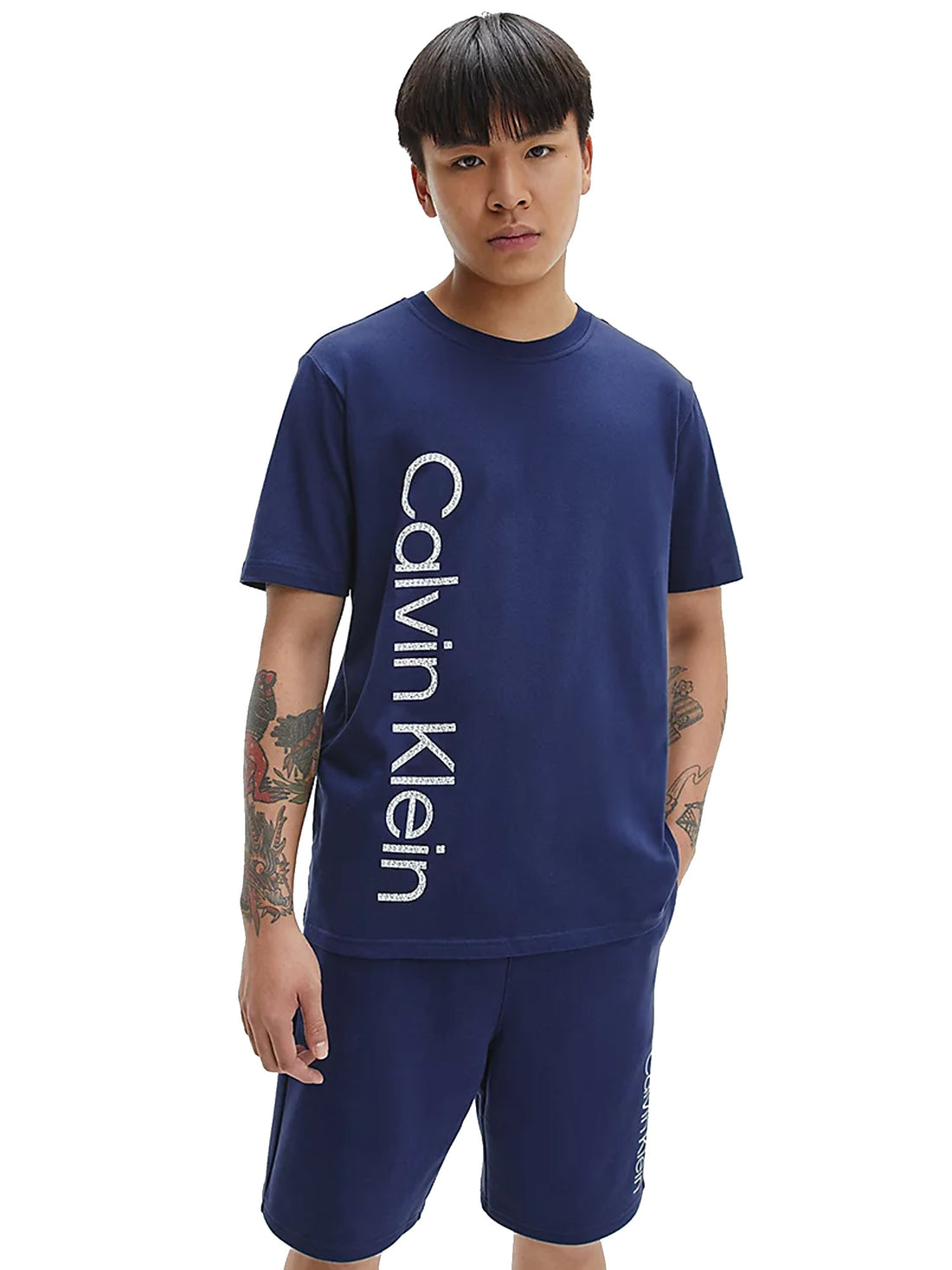 T-shirt Blu Calvin Klein Performance 