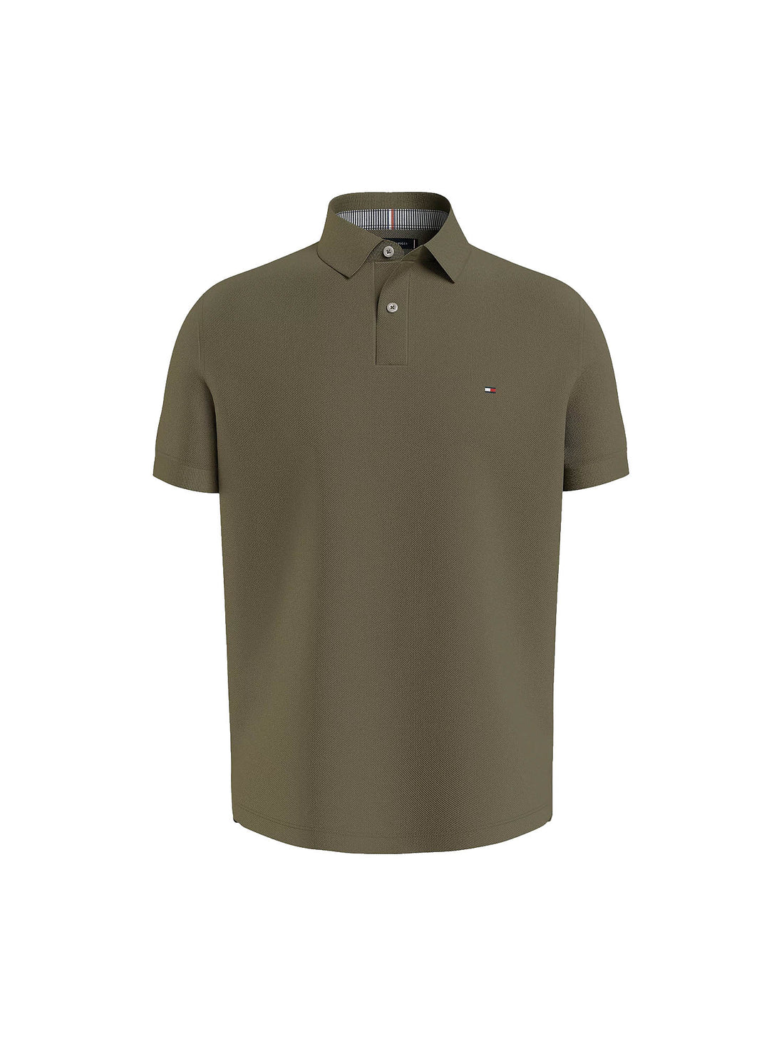 Polo Verde Scuro Tommy Hilfiger
