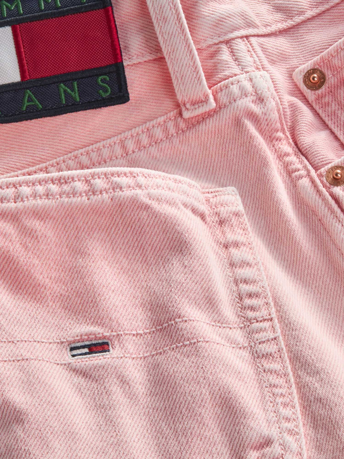 Bermuda Rosa Tommy Jeans