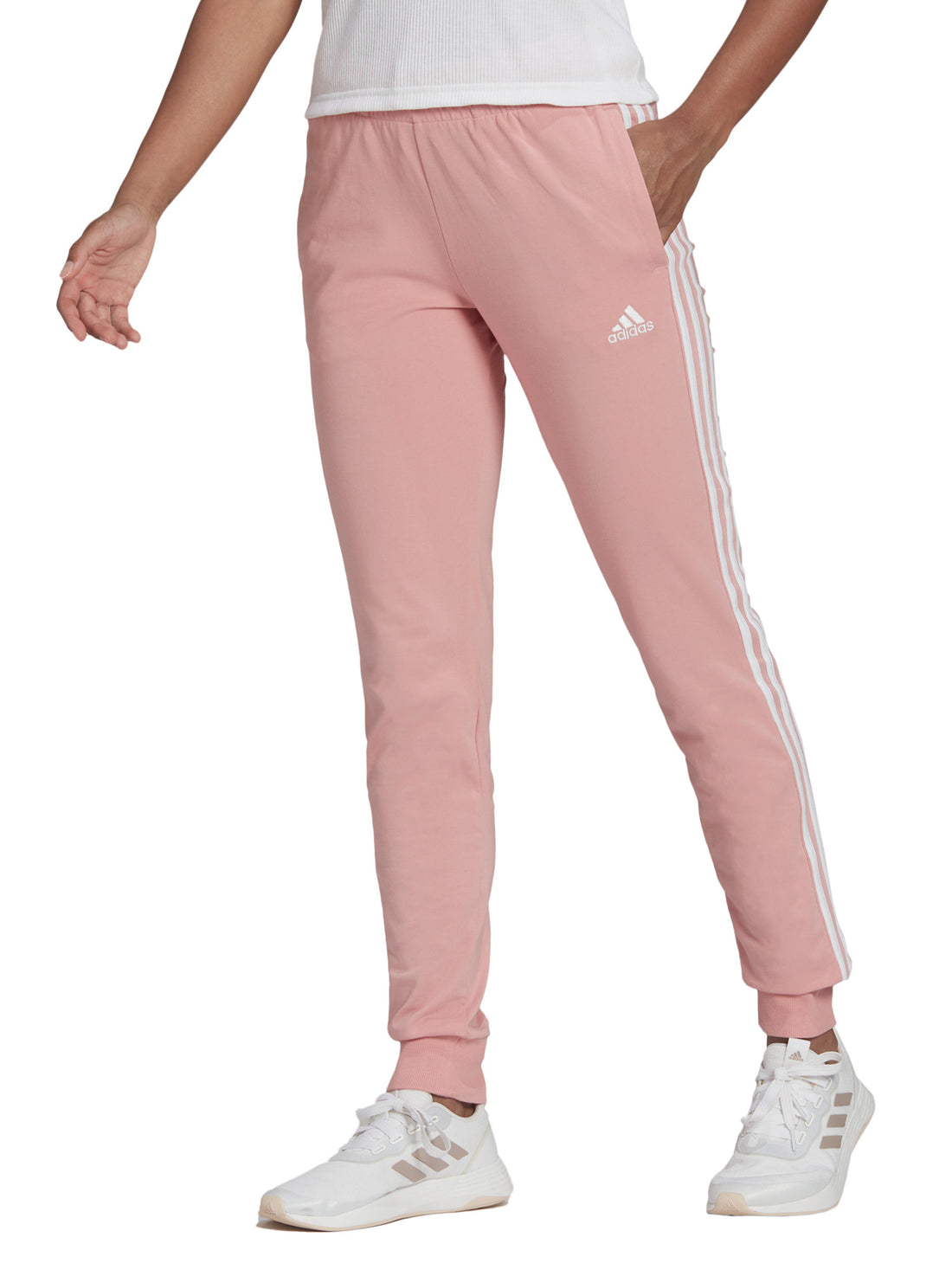 Pantaloni sportivi Rosa Adidas Performance