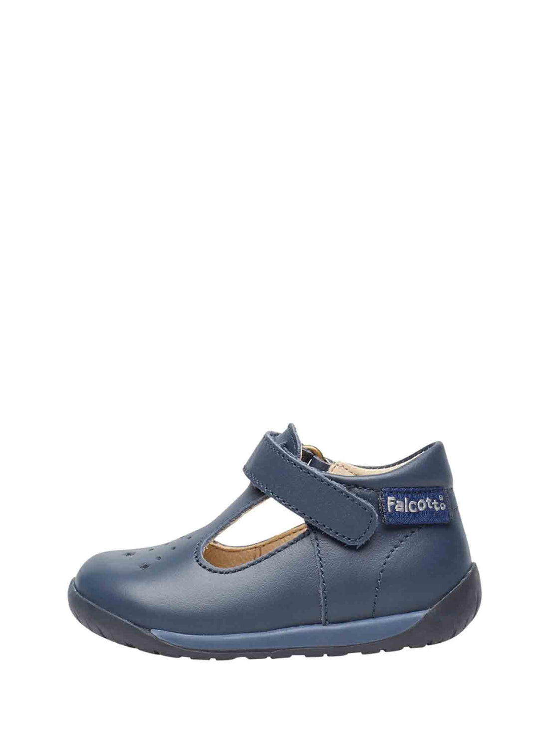 Sandali con strappi Blu Falcotto