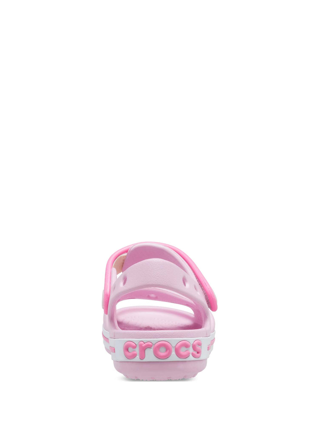 Sandali con strappi Rosa Crocs