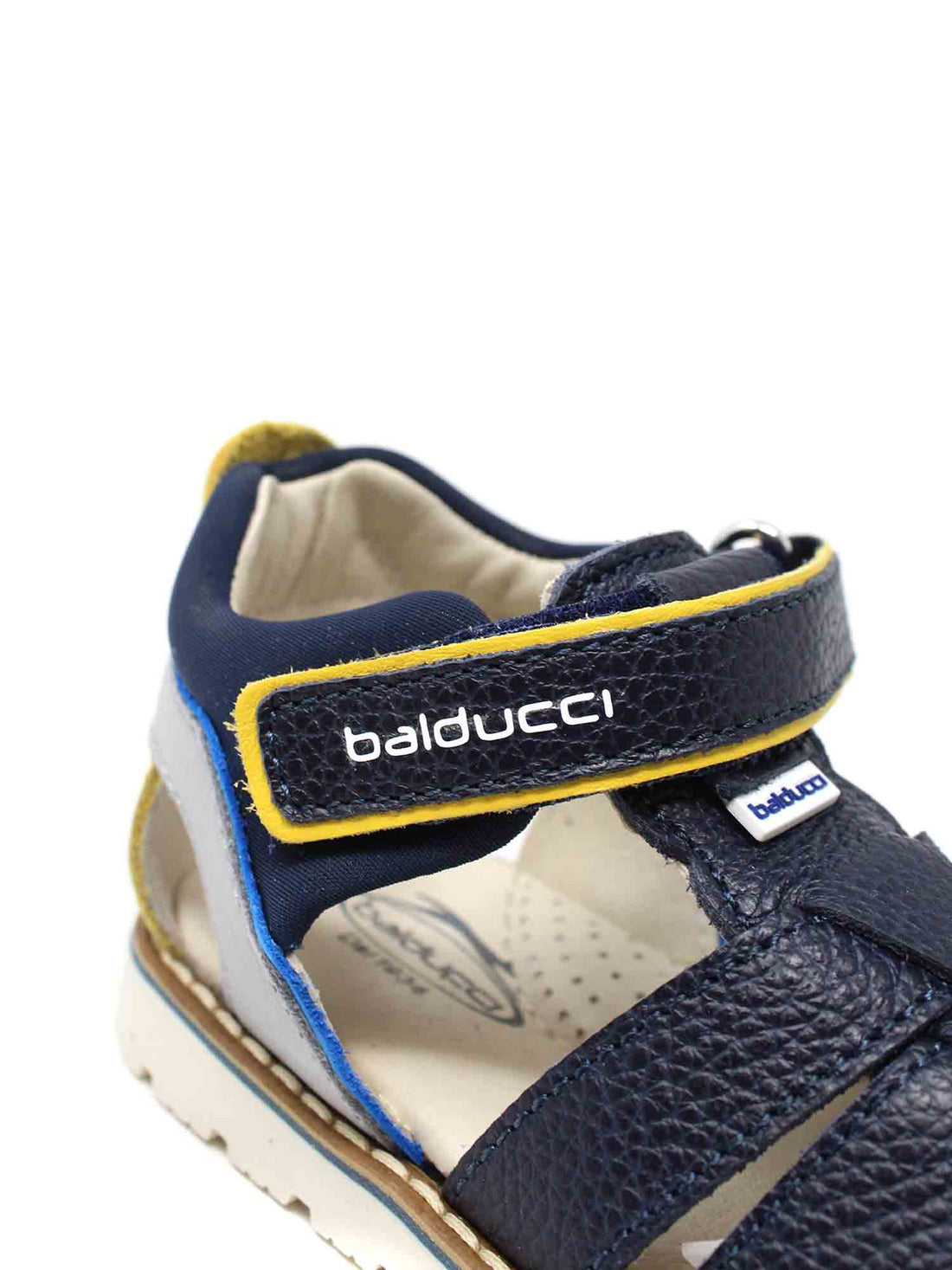 Sandali con strappi Blu Balducci