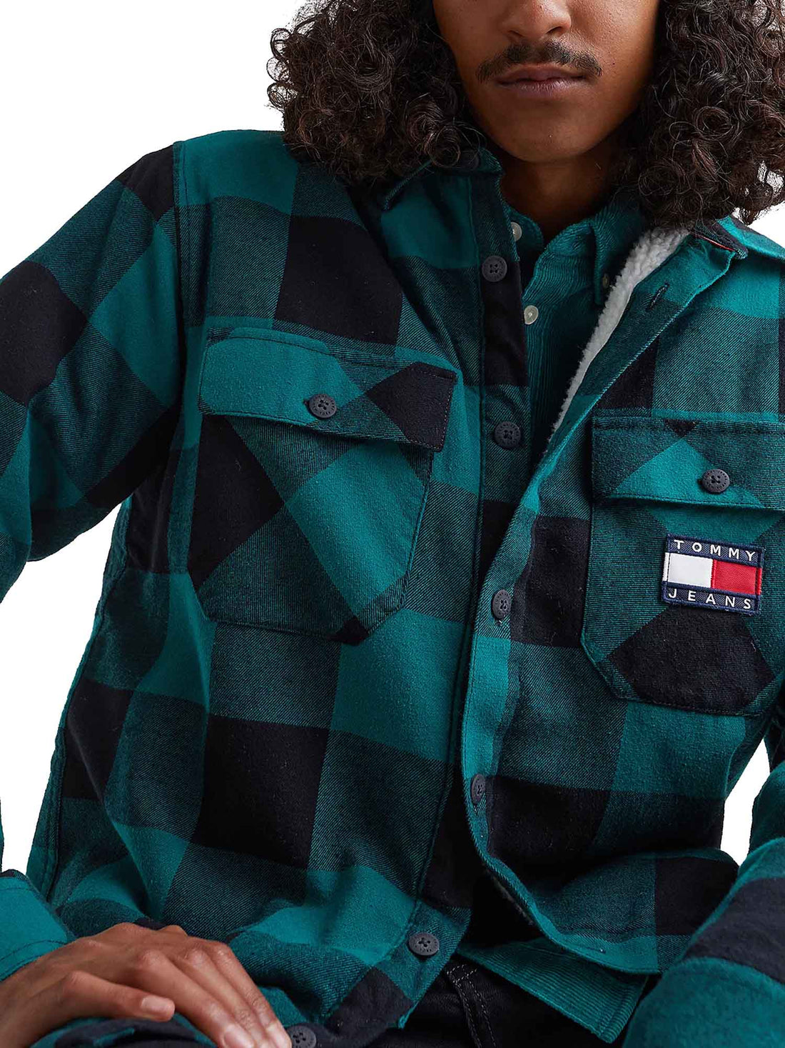 Camicie Verde Tommy Jeans