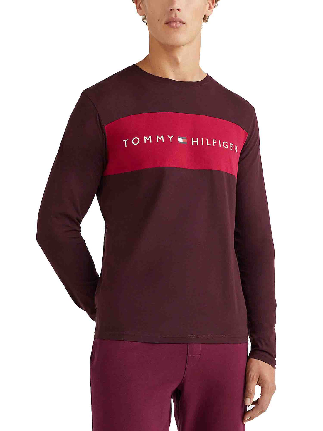 T-shirt Bordeaux Tommy Hilfiger Underwear