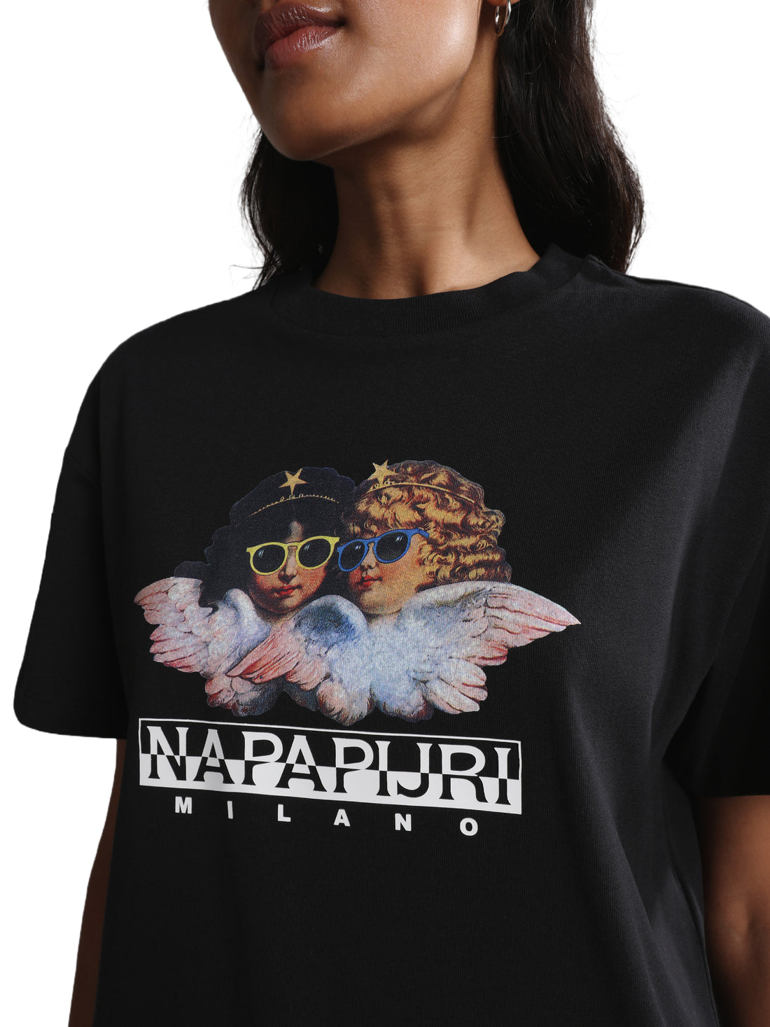 T-shirt Nero Napapijri