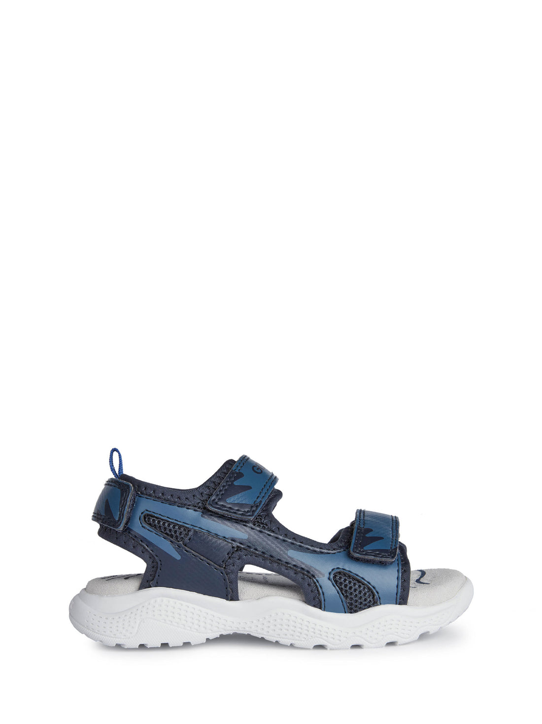 Sandali con strappi Blu Geox