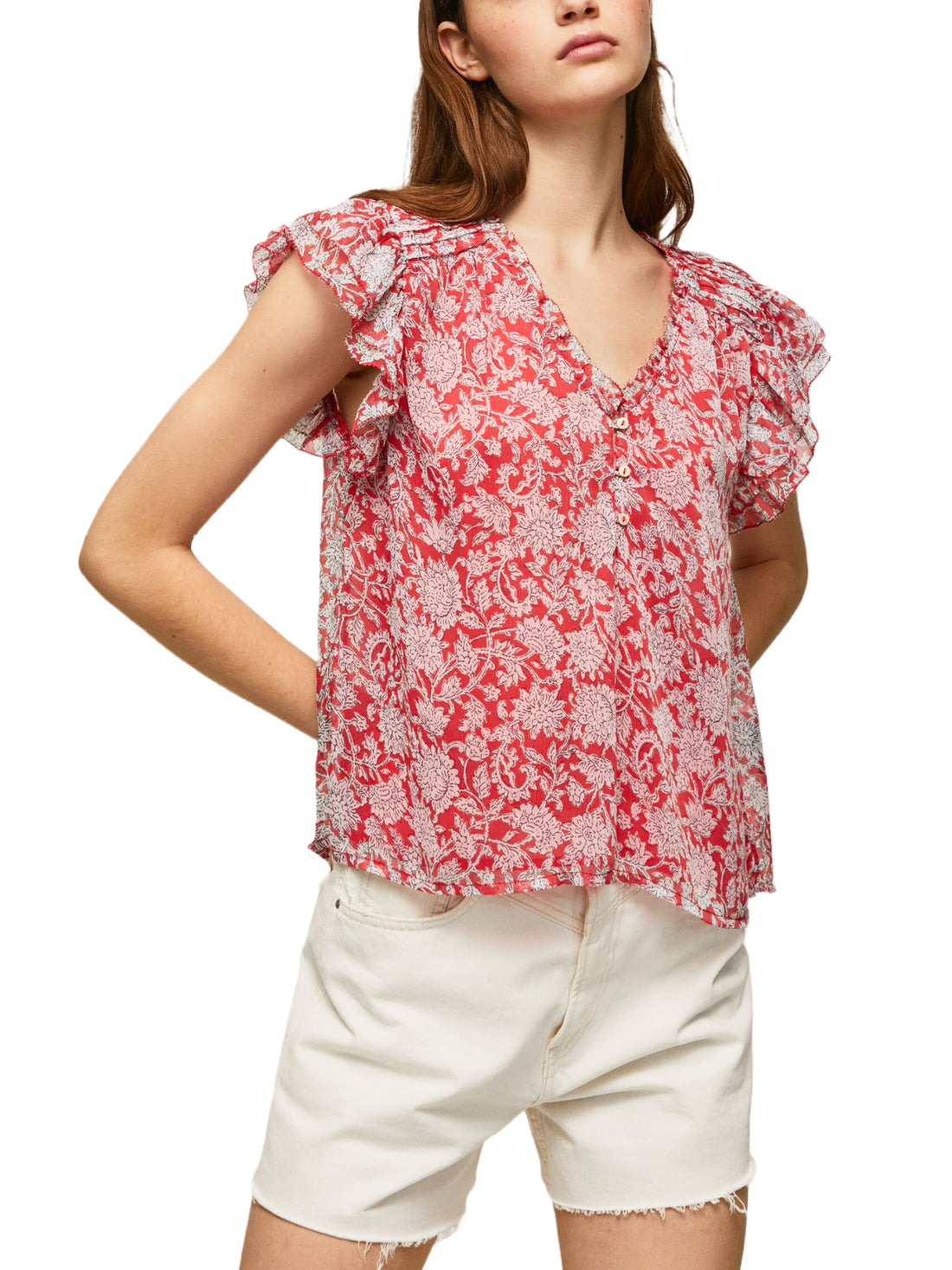 Bluse Rosso Pepe Jeans