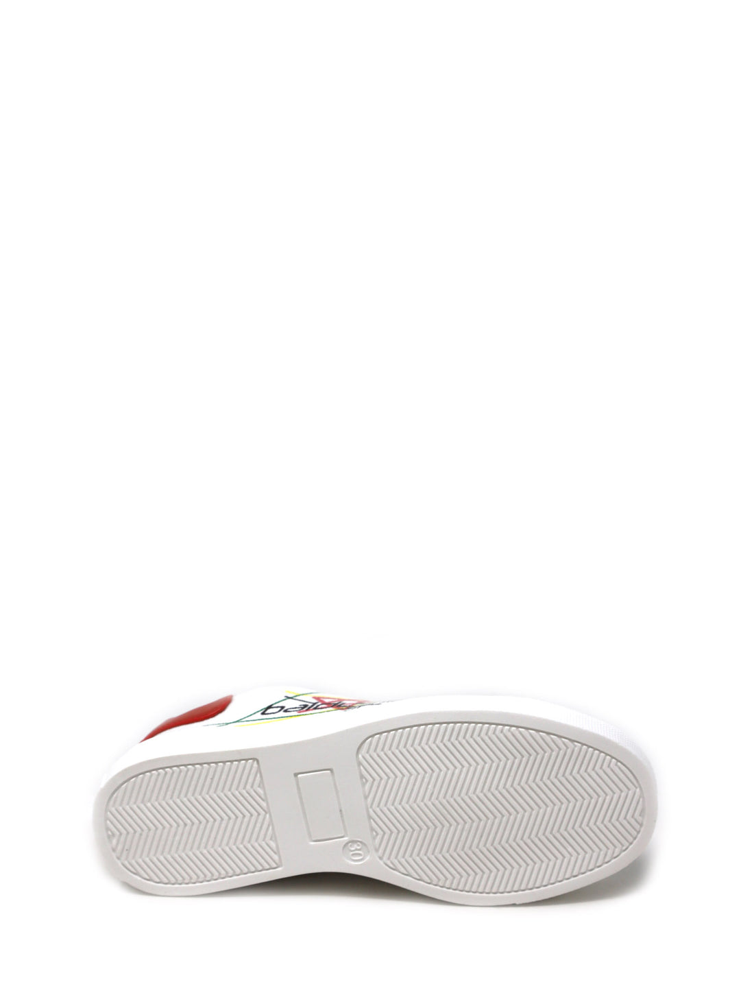Sneakers Bianco Rosso Balducci