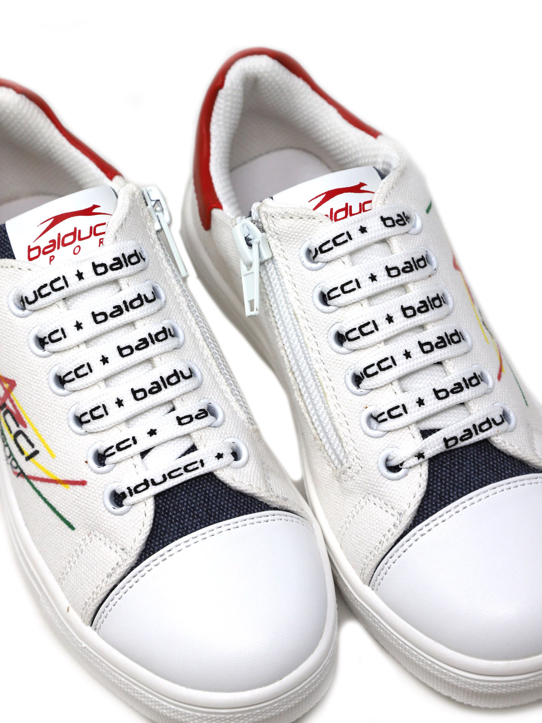 Sneakers Bianco Rosso Balducci